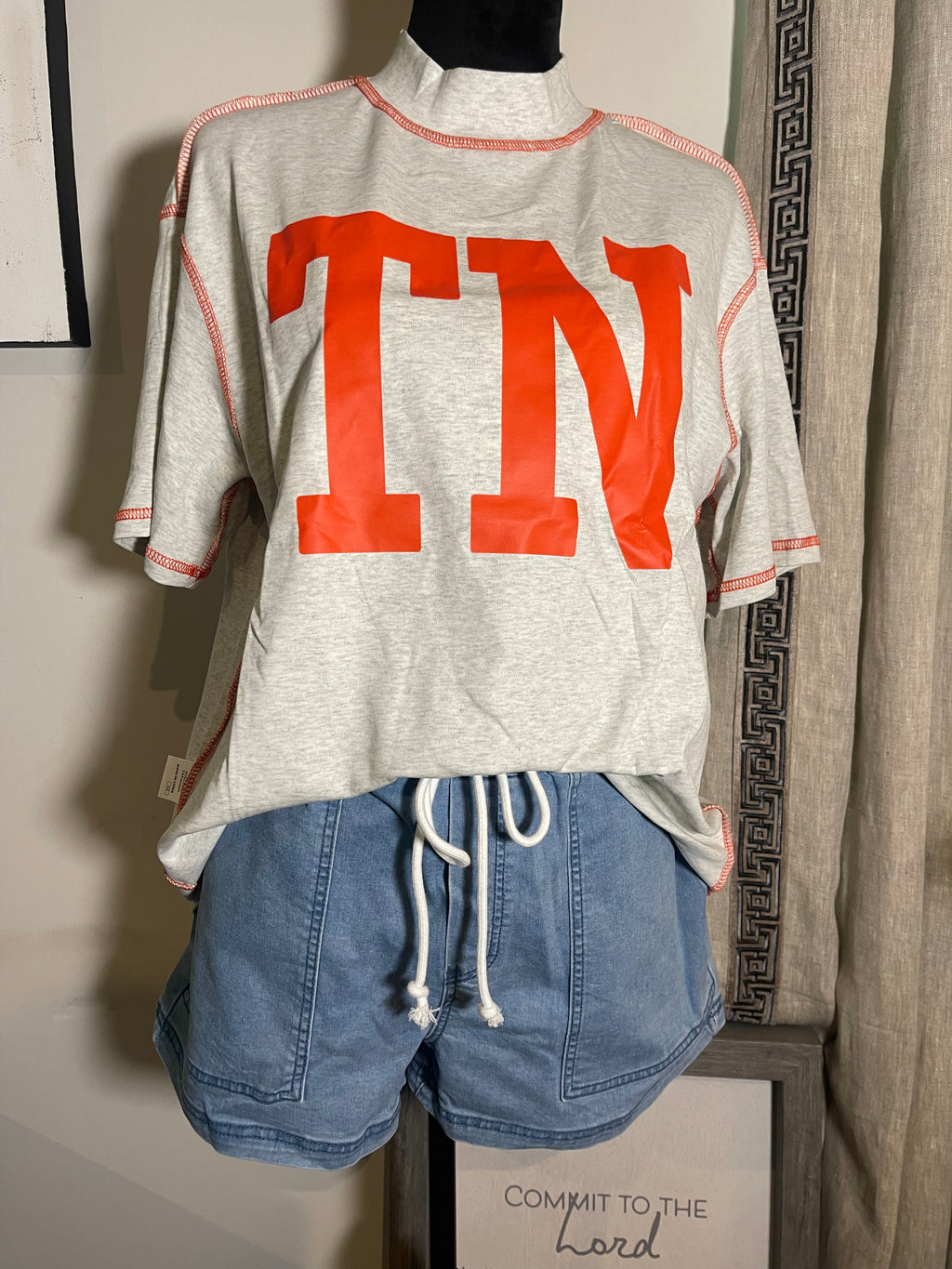 TN Reversible Mock neck Shirt