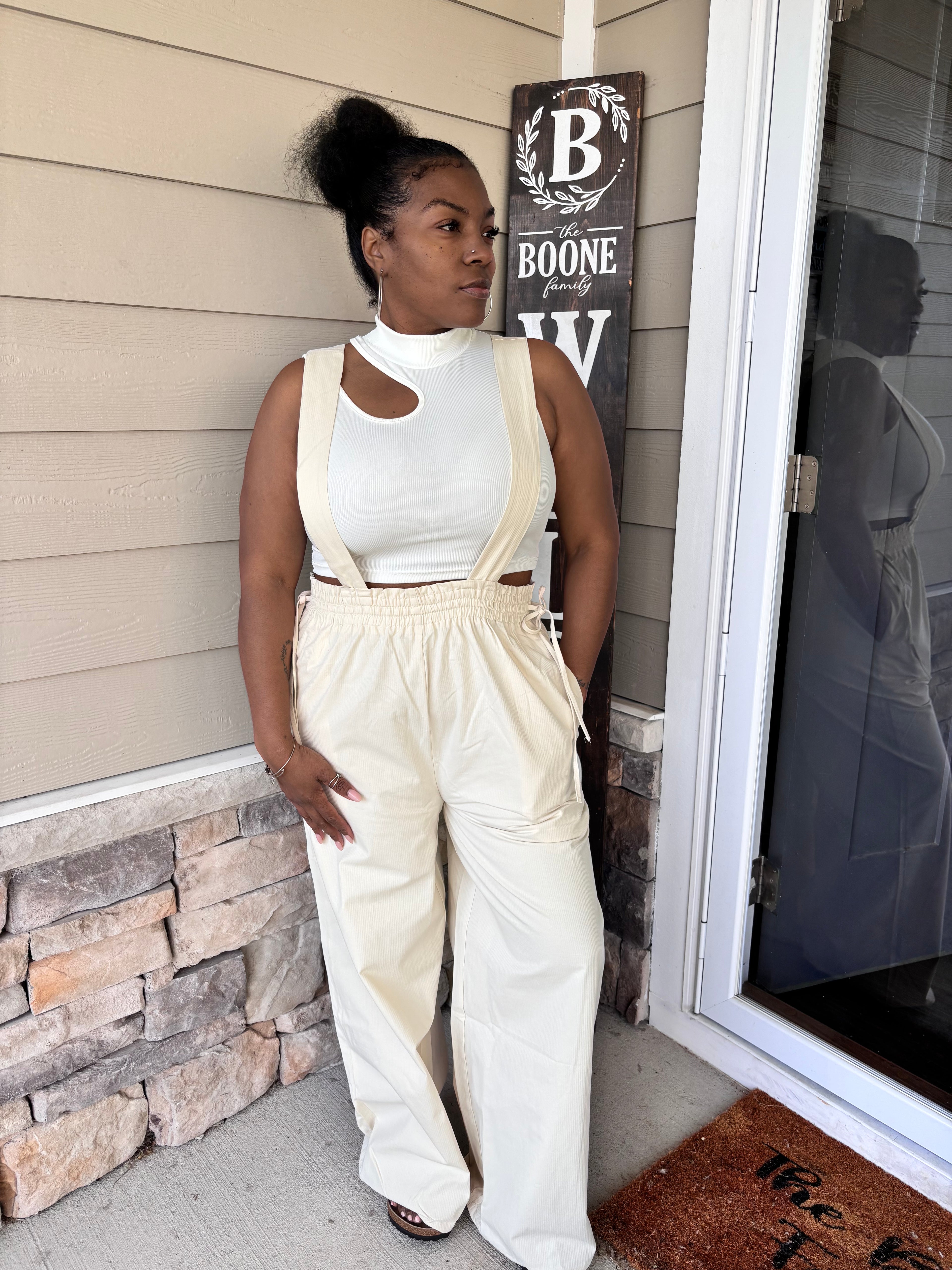 Champagne Overalls
