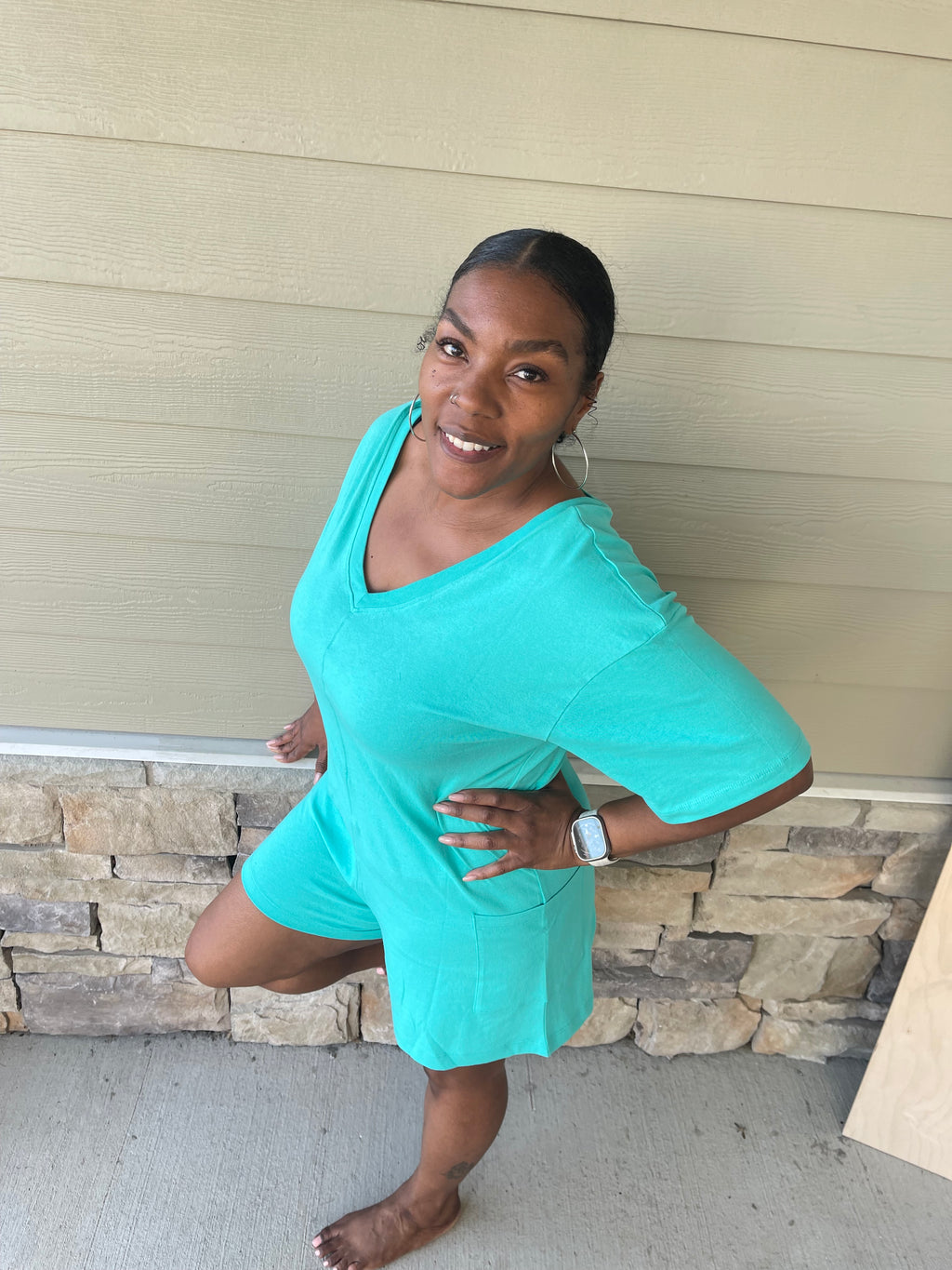 Mint Romper