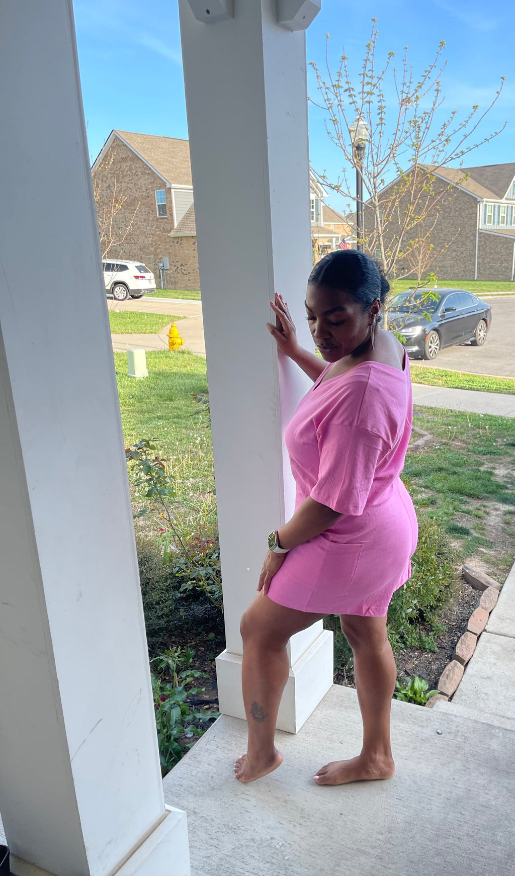 Pink Candy Romper