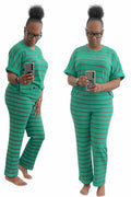 Brown and Turquoise Set