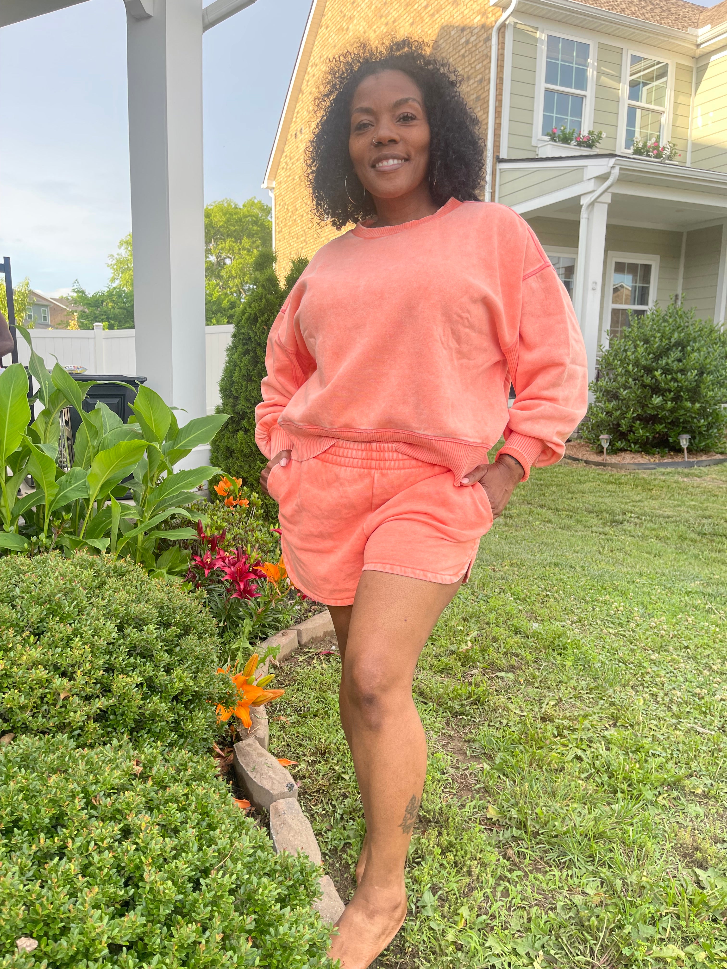 Coral Sweatshirt