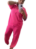 Pink Waffle Set