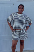 Black/White Short Set