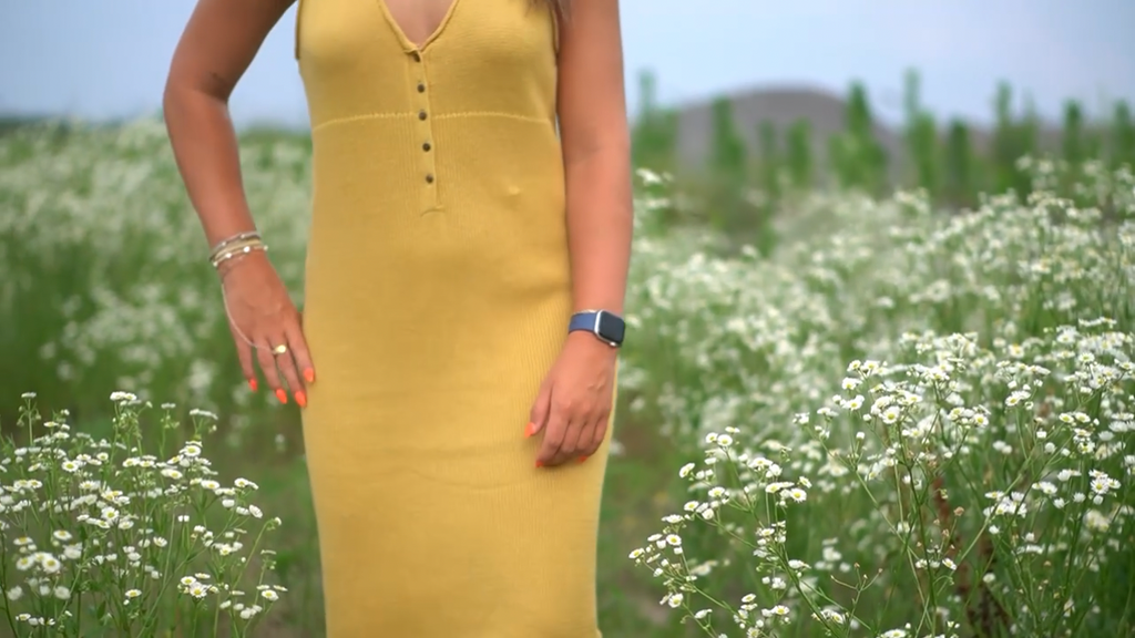 Mustard Sweater Dress