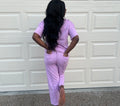 Lavender Barrel Pant Set